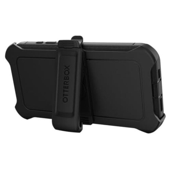 OtterBox - Defender Pro Series Case and Holster for iPhone 15 Pro - Black - Picture 8 of 10